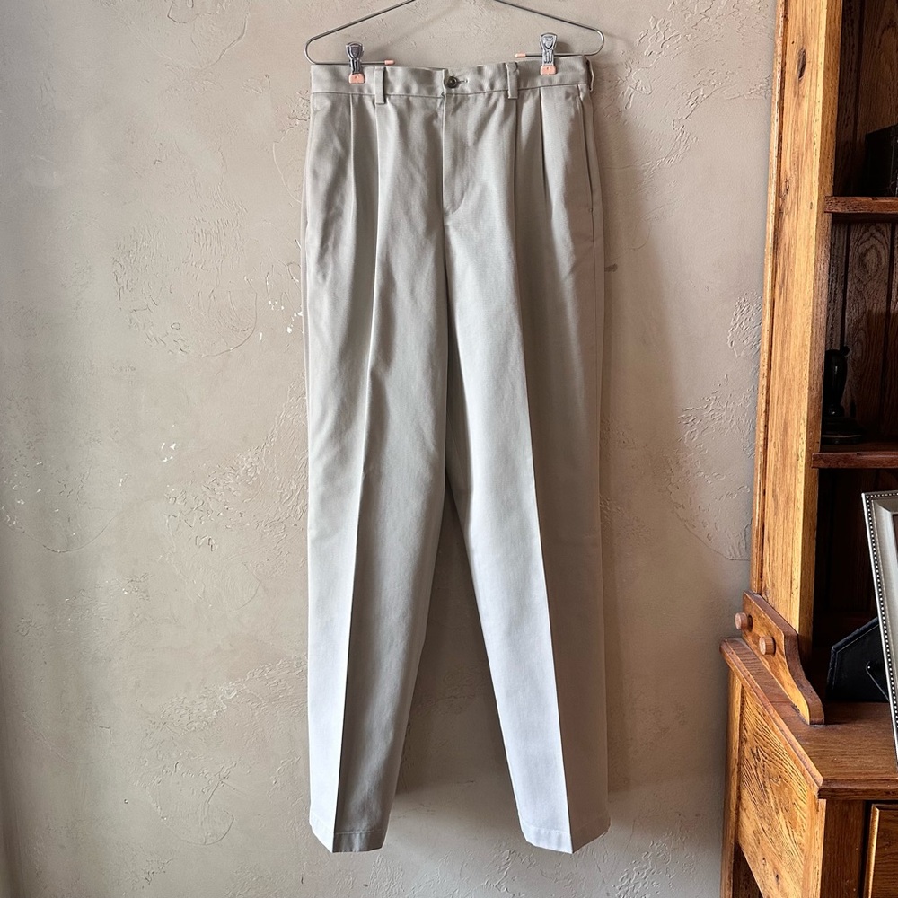 Brooks Brothers Classic Khaki Gray Pants